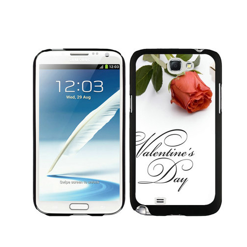 Valentine Rose Samsung Galaxy Note 2 Cases DTD - Click Image to Close